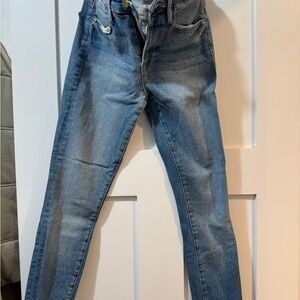 Frame Denim High Rise Blue Jeans Versatile Style